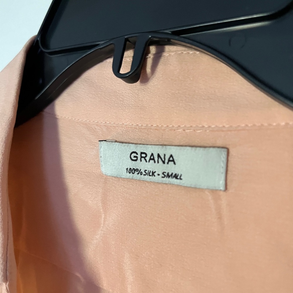 Grana 100% silk blouse like new